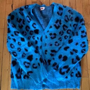 Chloe Sevigny X Opening Ceremony Leopard Cardigan